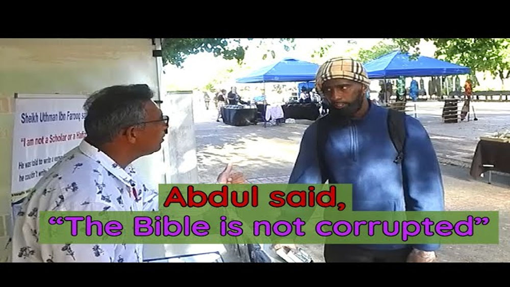 Abdul said, 